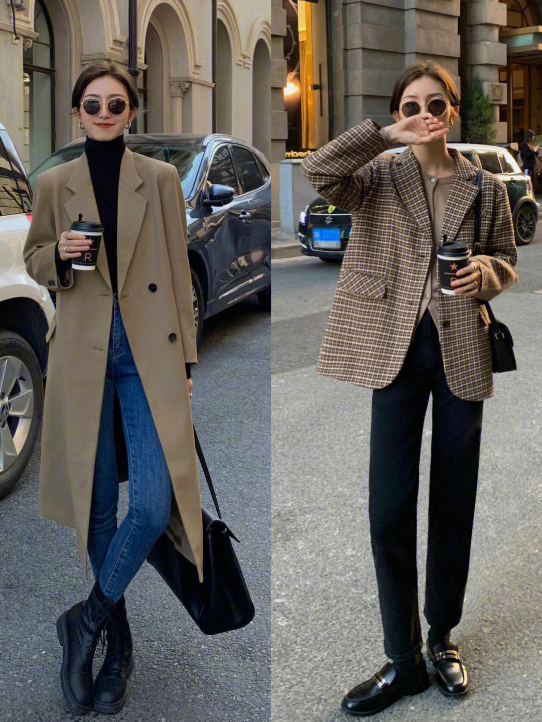 秋天小个子打底衫内搭宽松,百搭打底衫每日穿搭分享