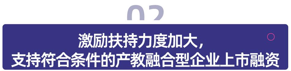 产教融合有资金扶持政策,产教融合奖补政策