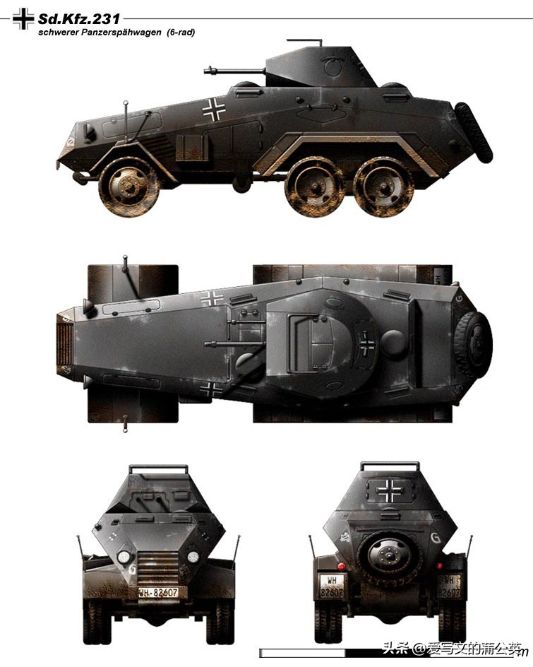 二战德军轮式装甲车及变形车辆,二战德军使用过的所有轮式装甲车