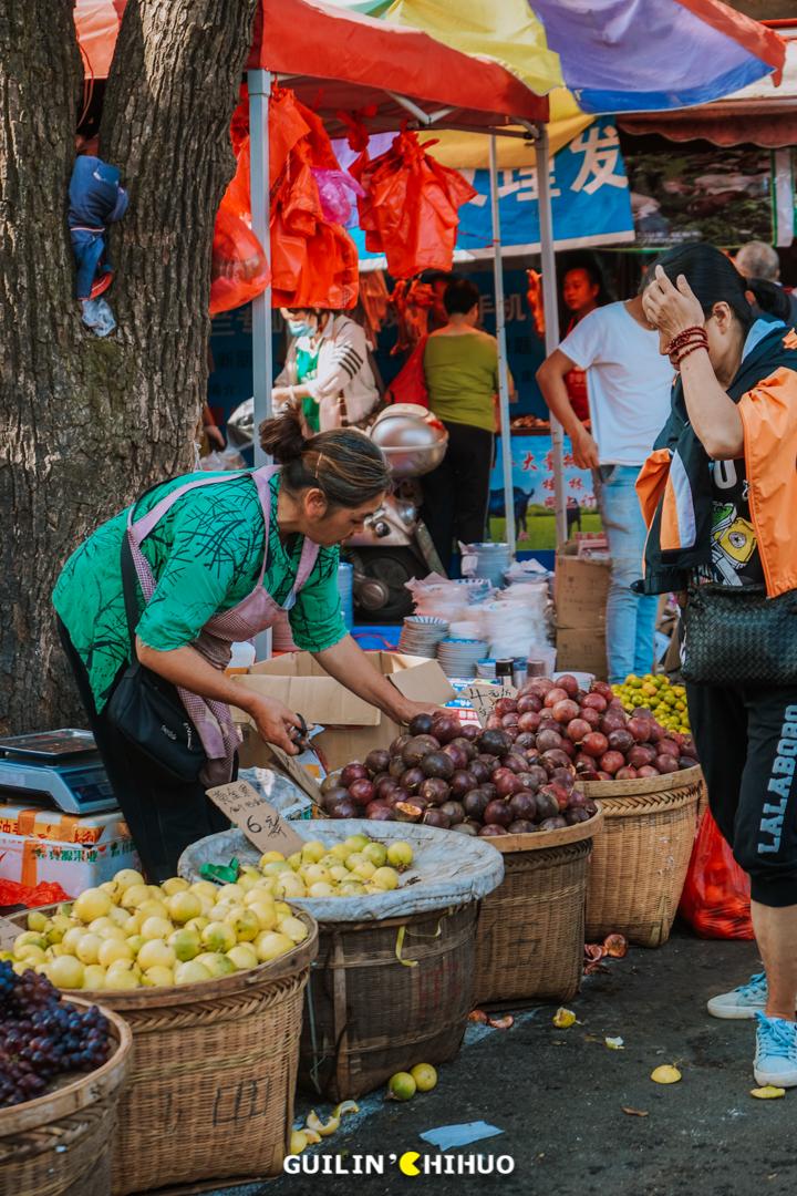 逛桂林早市,桂林最便宜的早市在哪