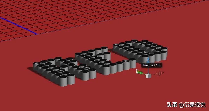 ps怎么做立体空心圆柱效果,ps文字贴合在圆柱上面