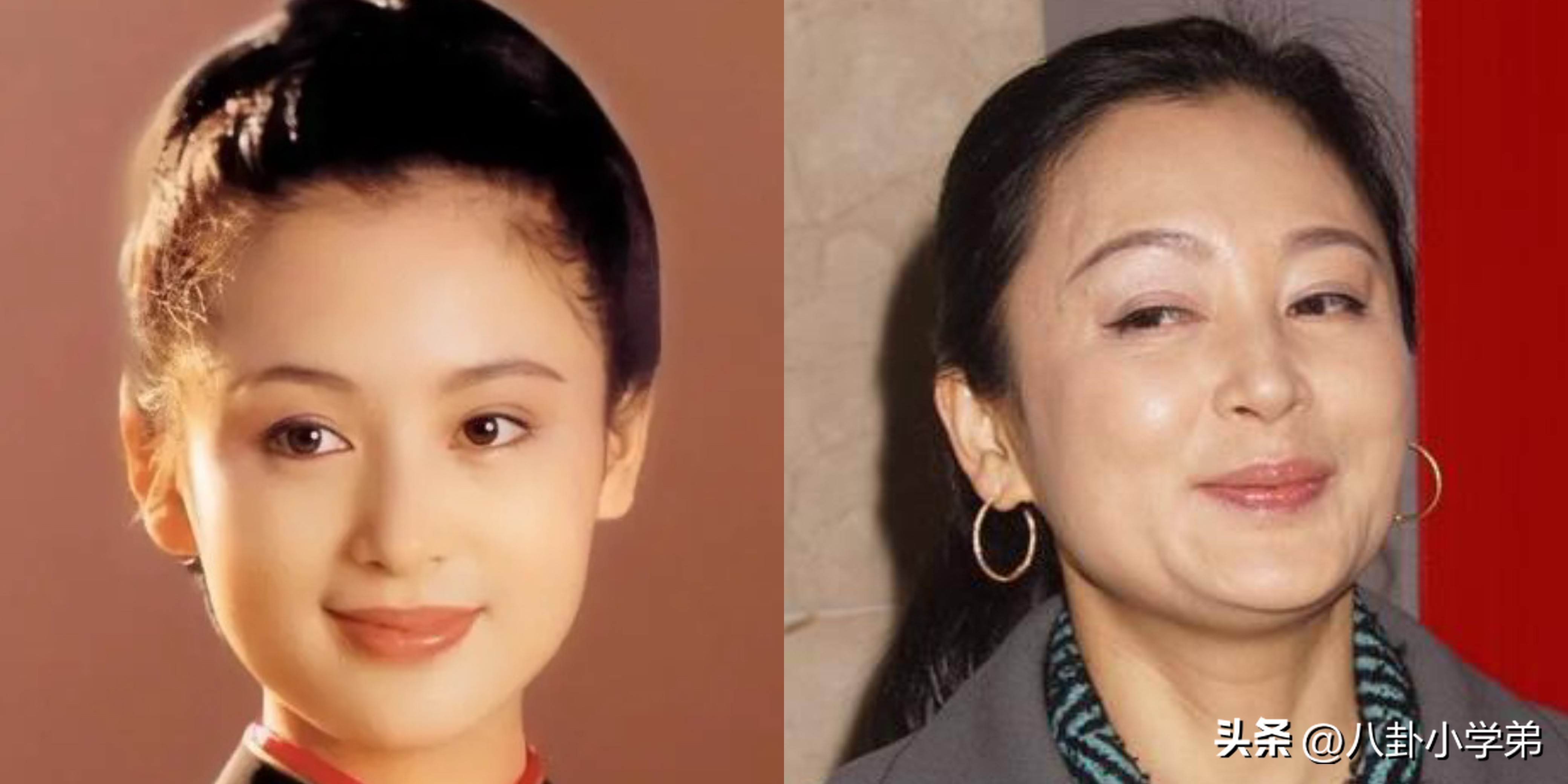 曾经美丽的容颜如今变成了老太太,曾经貌美如花现在变成大妈