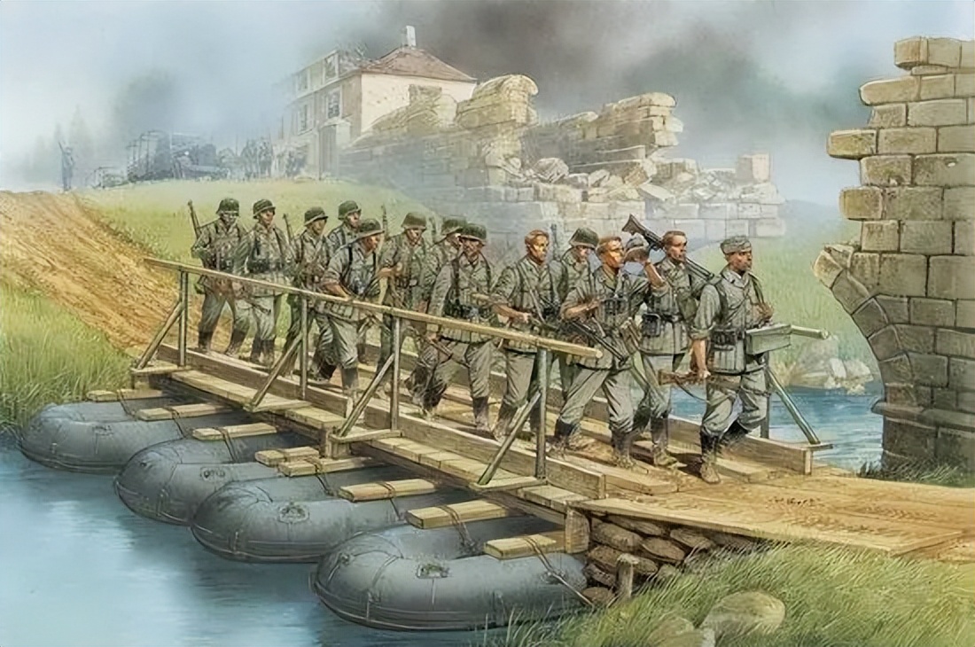 二战德军装甲部队彩绘,二战士兵的彩绘