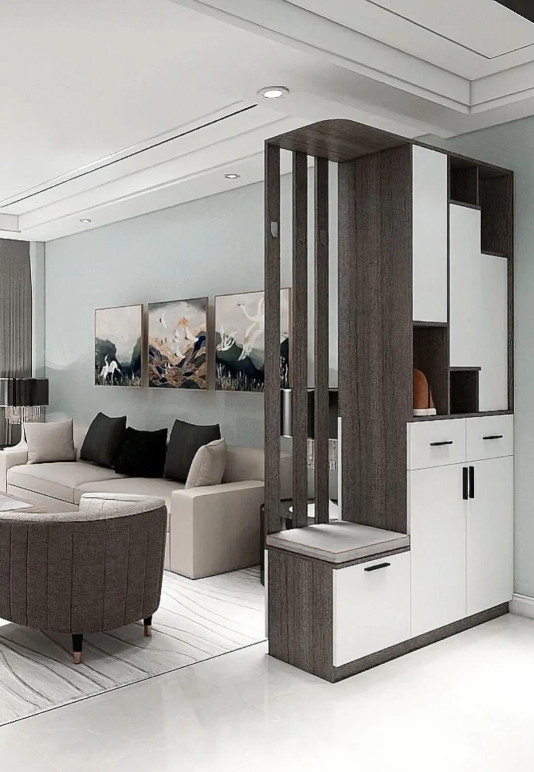 厅与餐厅隔断图,30平方小餐馆隔断墙