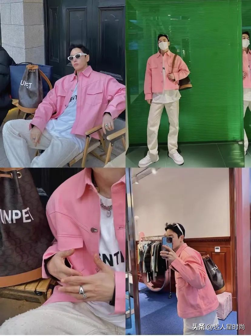 让王鹤棣、鹿晗、龚俊、王嘉尔、白敬亭告诉你：男生穿粉色有多帅