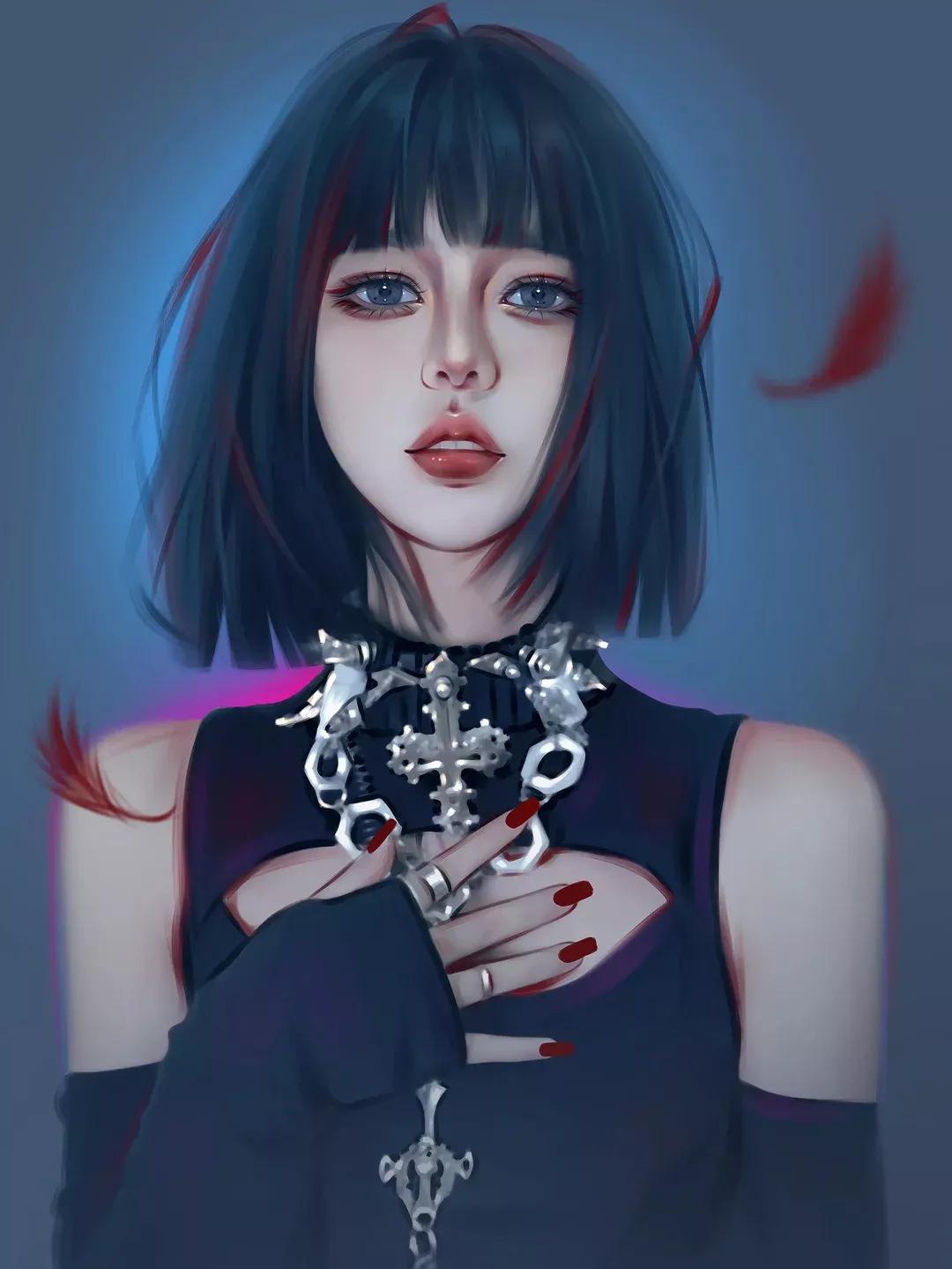 好看的适合女生的微信卡通头像,漫画女生微信头像大全唯美气质