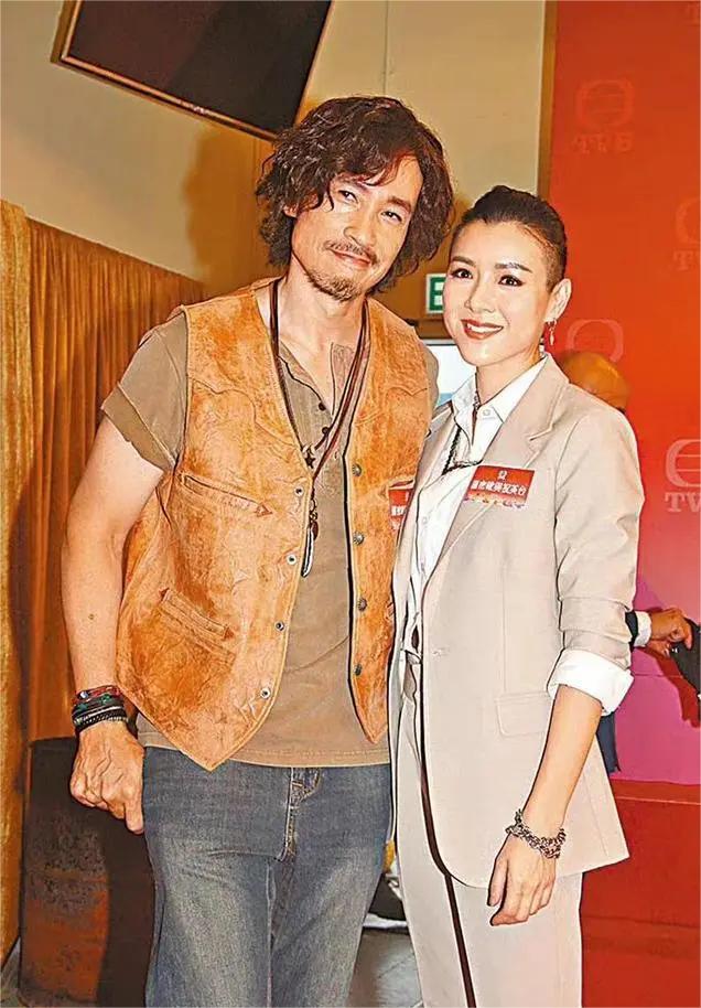 陈茵媺婚后,陈豪和陈茵媺合作的电视剧