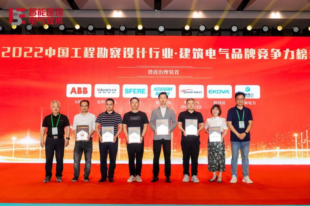 喜报！爱博精电再次荣获建筑电气品牌竞争力十强企业！