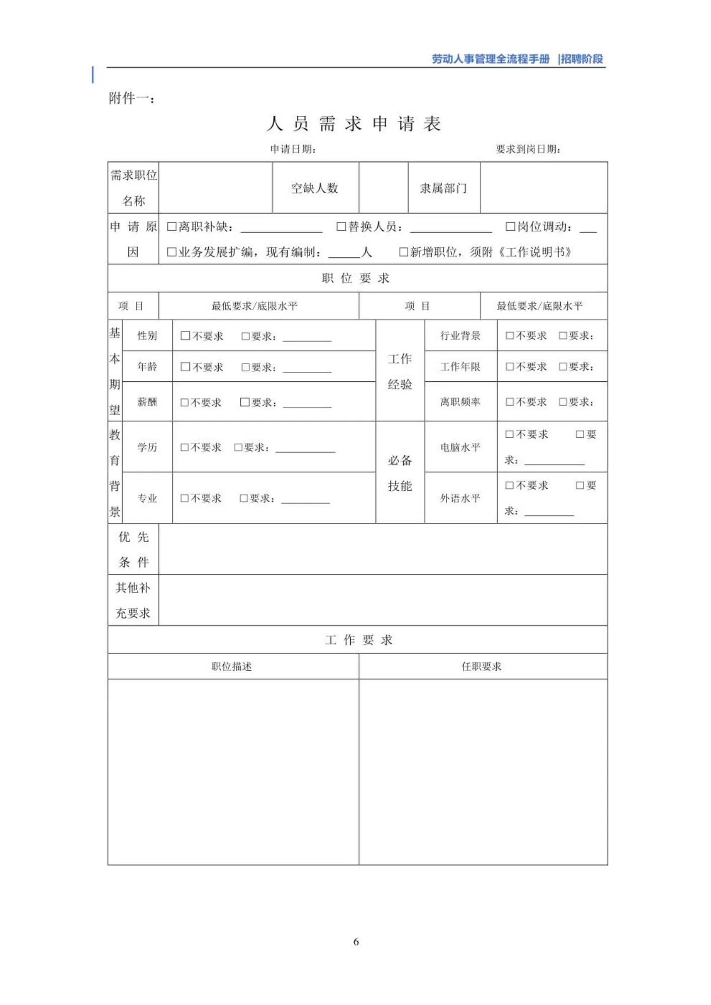 劳动用工基本管理知识,劳动人事管理全流程手册
