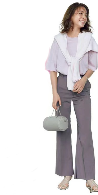 夏季多巴胺配色穿搭,以白色为底色的多巴胺穿搭