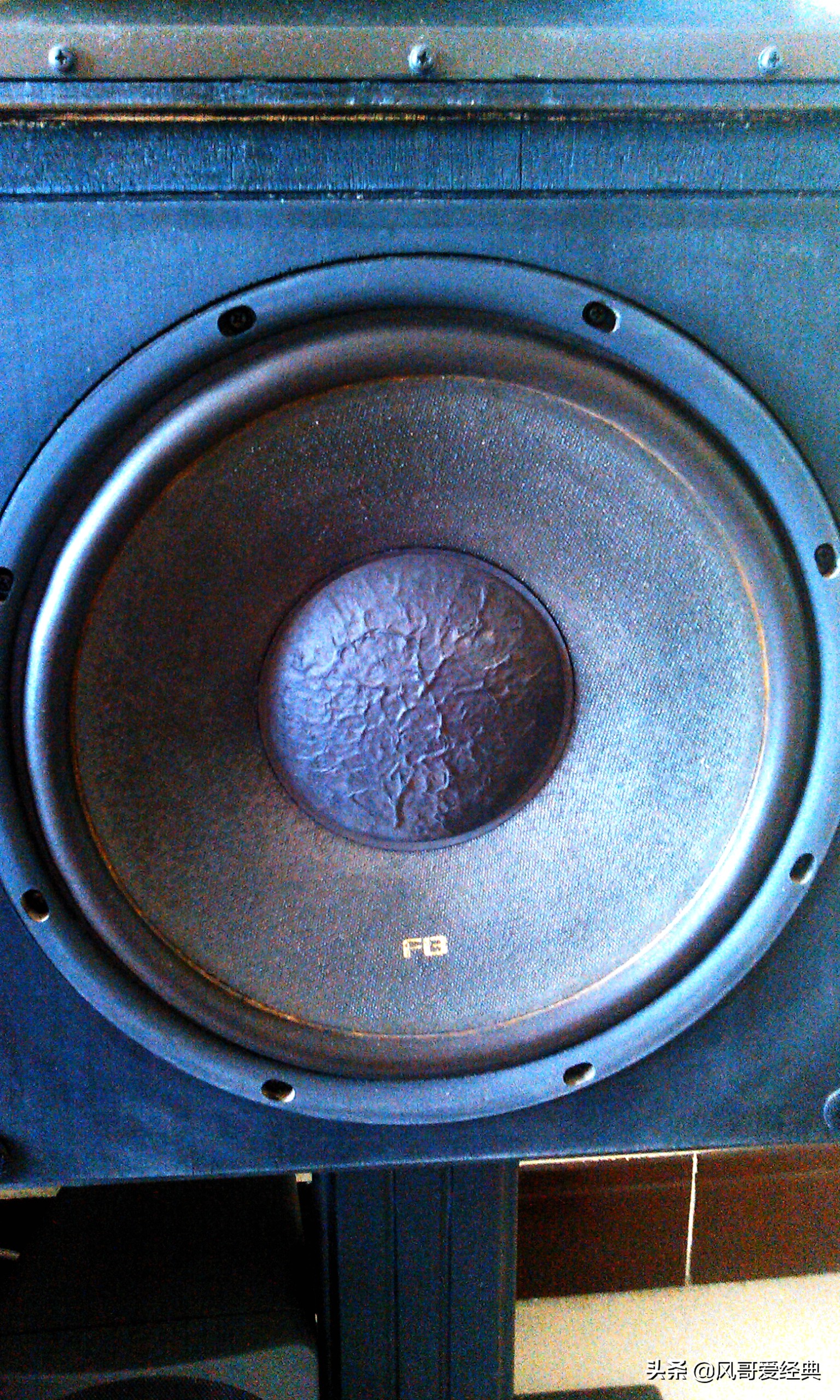 古董音箱经典老款,15寸古董号角音箱