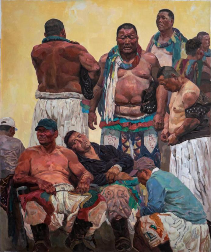 中央民族大学夏展油画作品,油画作品欣赏山东艺术学院