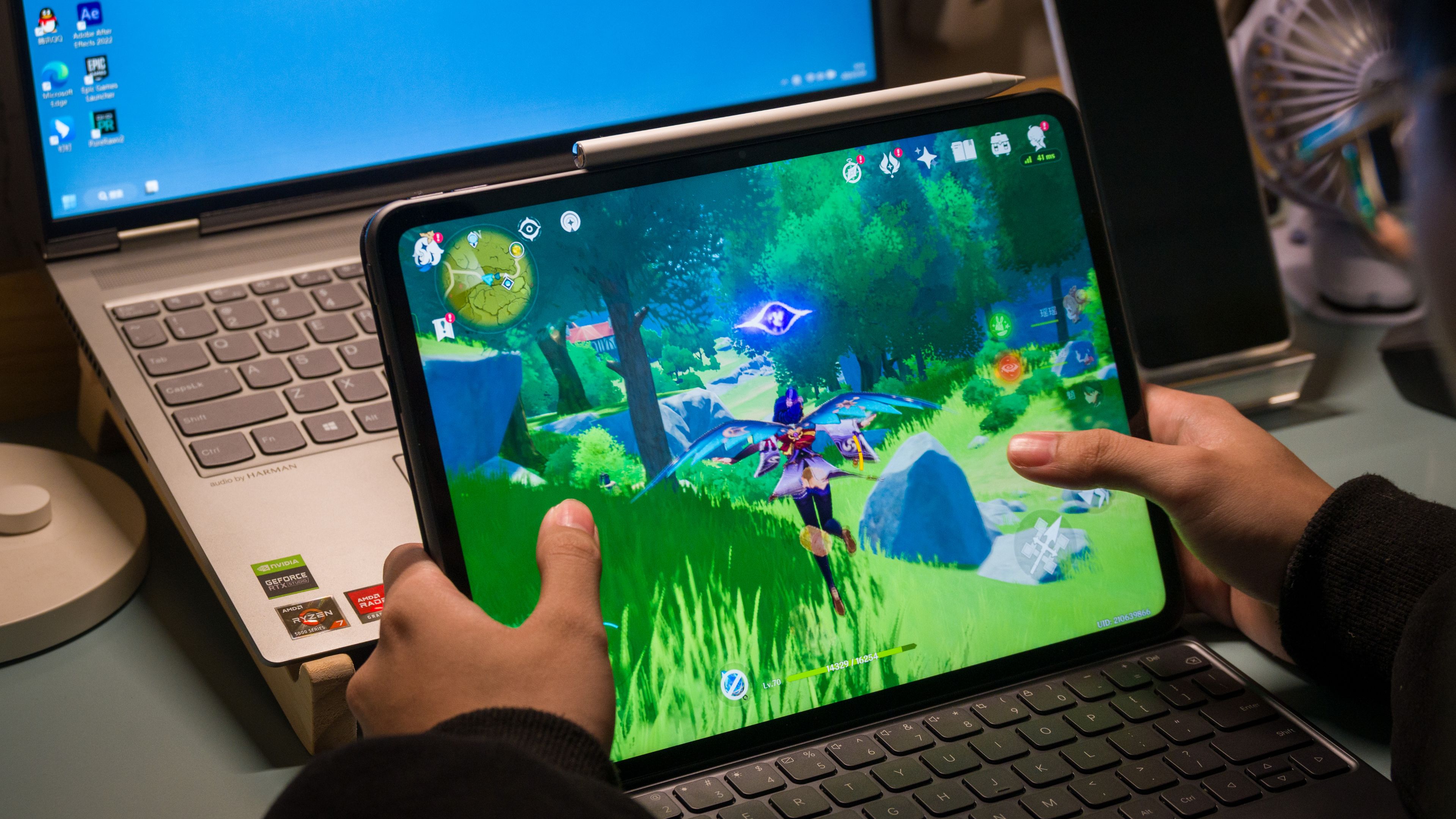 oppopad2平行视界,oppopad2pubg测试