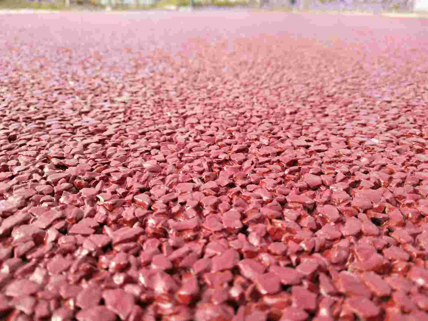 陕西彩色混凝土透水路面,西安广场彩色透水混凝土施工