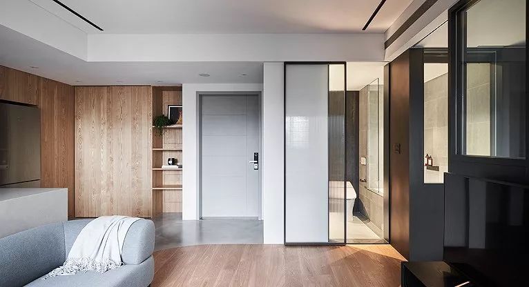 极简推拉门有图,复古极窄推拉门图片