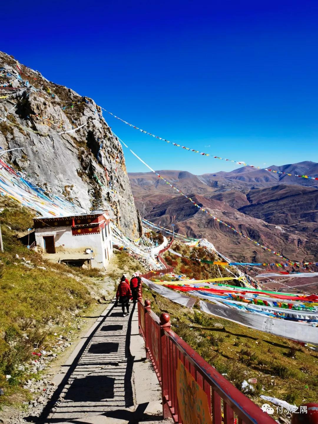自驾西藏317之孜珠寺,317进藏走萨普神山