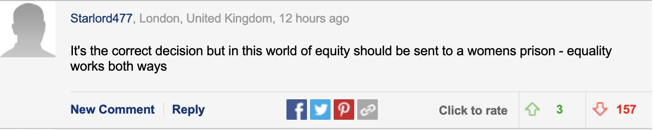 英国跨性别者性侵狗子被捕，获刑后抗议：我是女的，不去男监狱