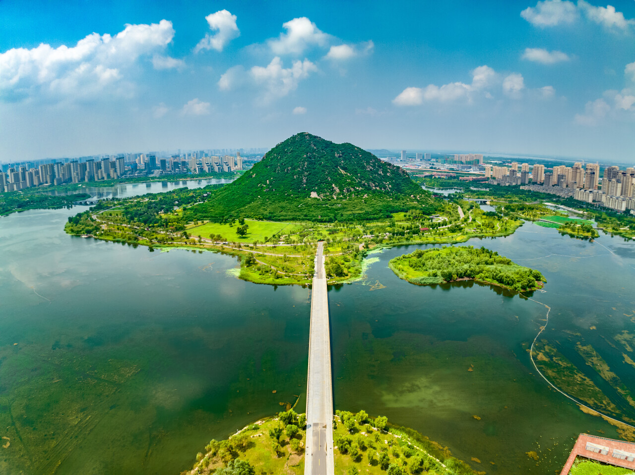 济南体验泉城天然氧吧,济南天然氧免费景点