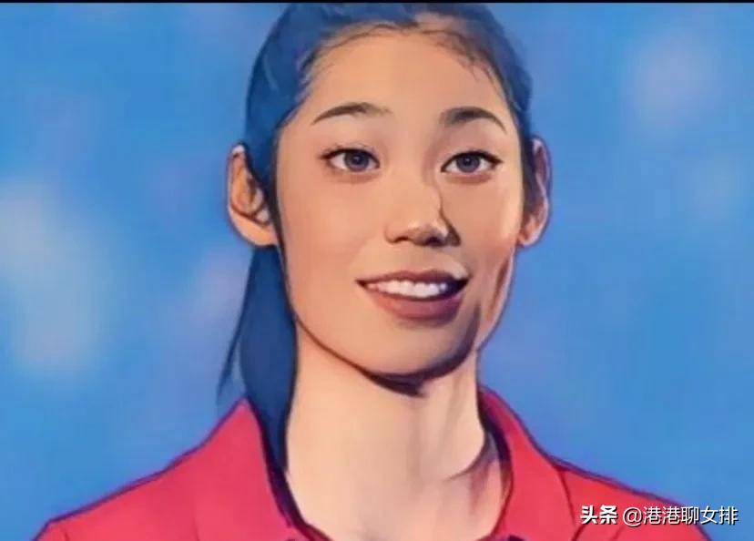 朱婷手绘高清大图,朱婷卡通画