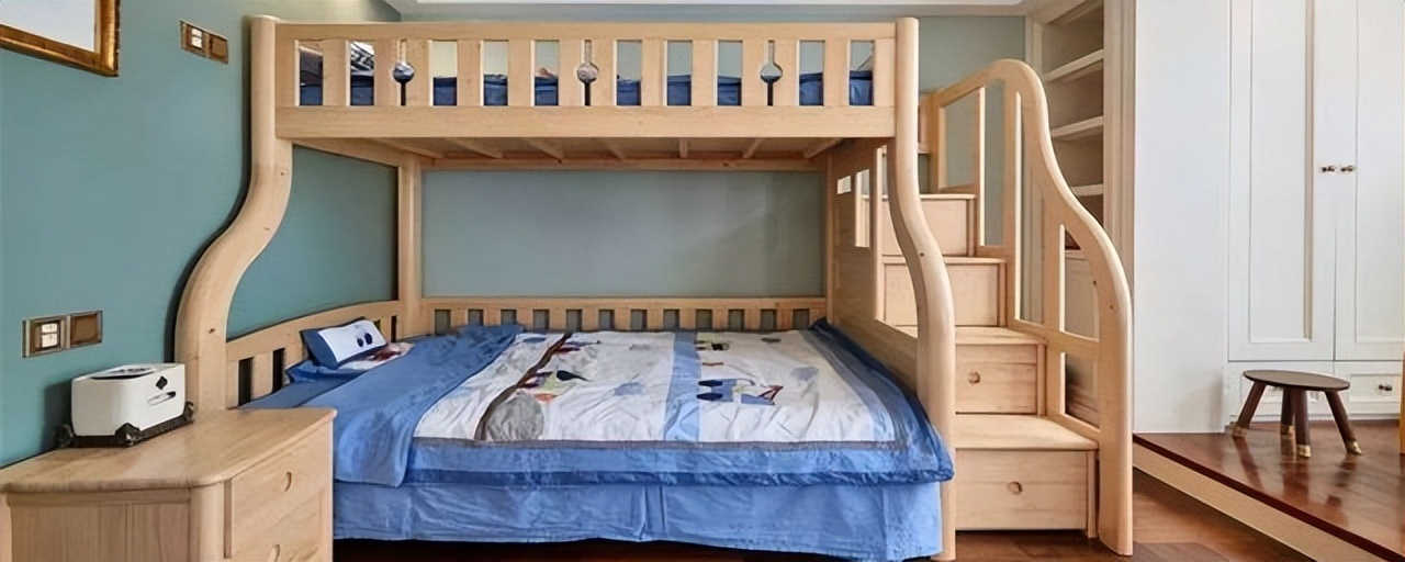 房间上下床该如何改造,普通上下床怎么改成错位上下床