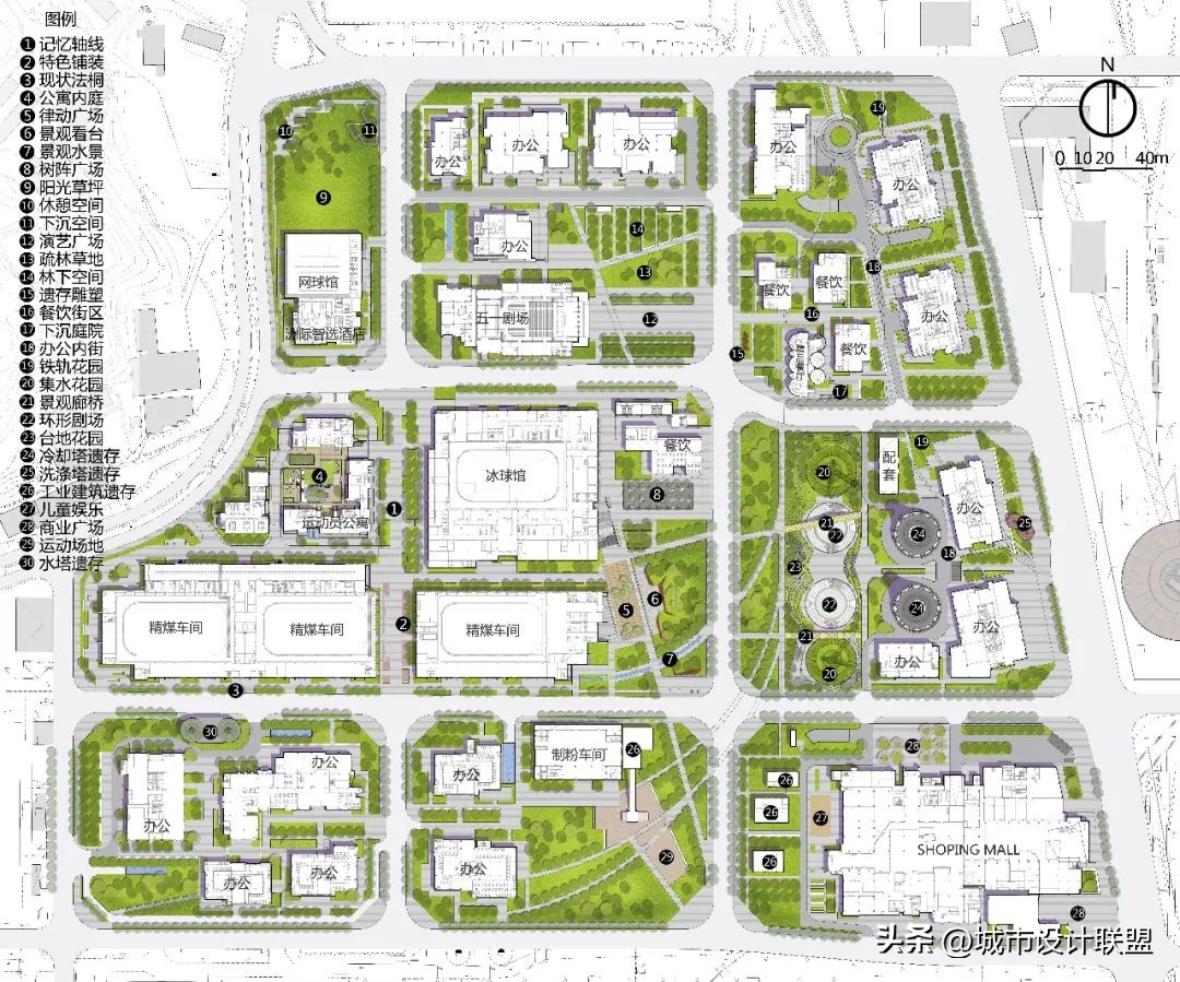 城市更新工业遗址改造,城市景观更新改造案例