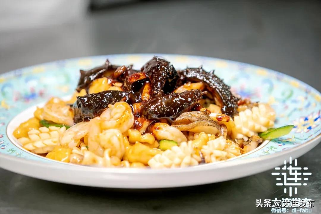 大连海味全家福制作,大连老菜溜三样