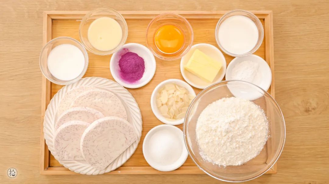 芋泥肉松三明治吃一口就会沦陷,一口就能惊艳到的香酥芋泥