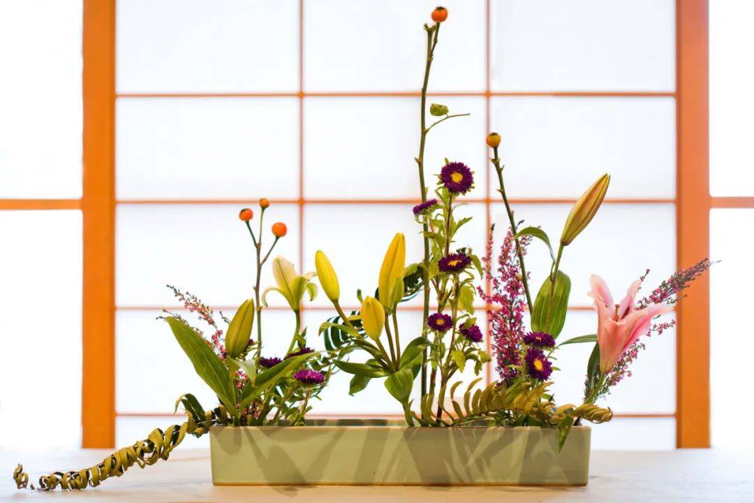 日式插花技法,日式插花的特色及技巧