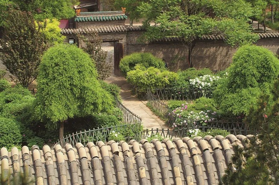 凌霄双塔风景图,龙城双塔凌霄