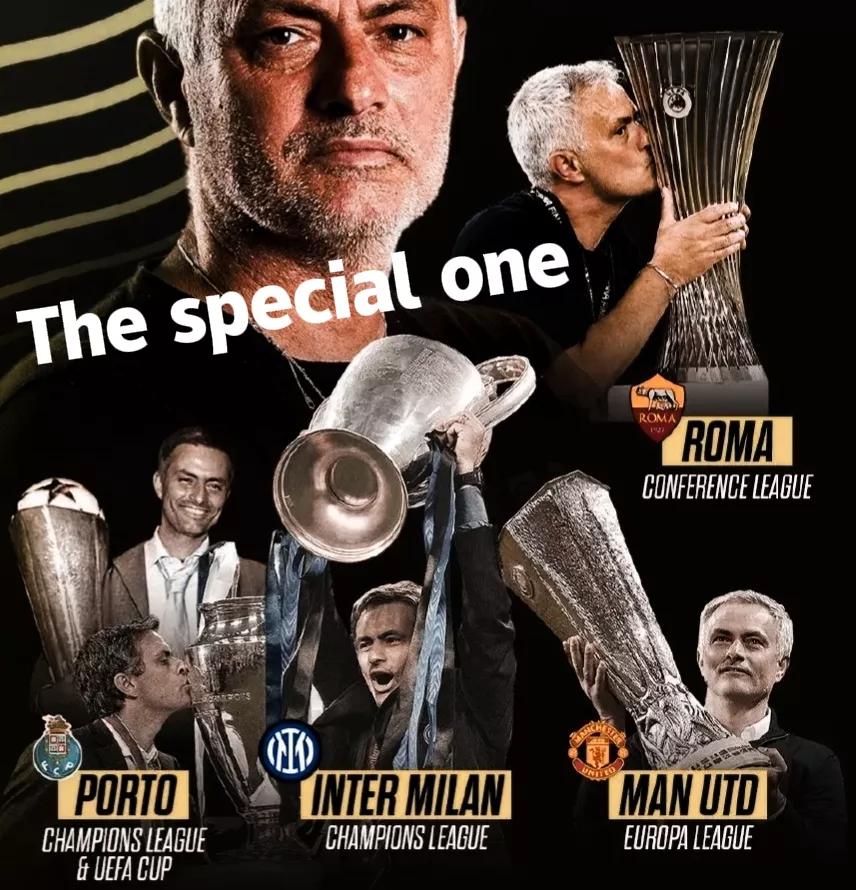 穆里尼奥的魔力，源自大家庭的胜利，成就夺冠的传奇