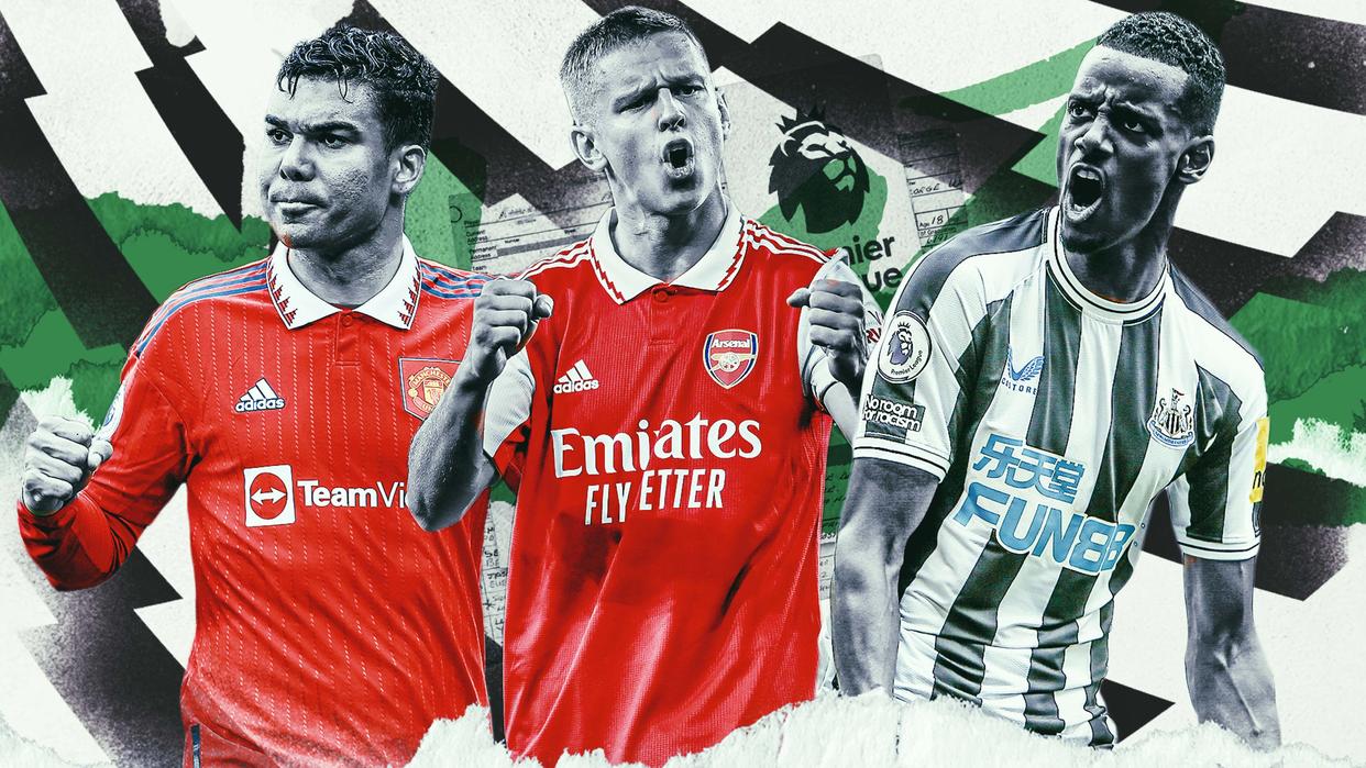 哈兰德22-23赛季英超数据,卡塞米罗爆射解围哈兰德