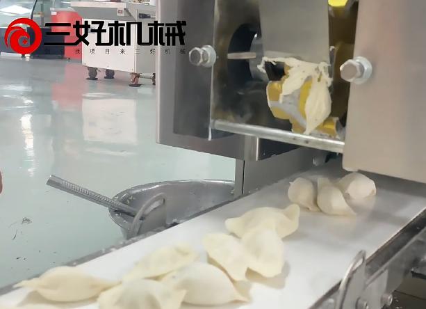 饺子机全仿手工,仿手工饺子机器设备