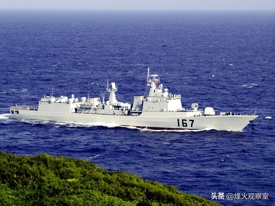 南海旗舰号驱逐舰,目前我国现服役已有几艘055大舰