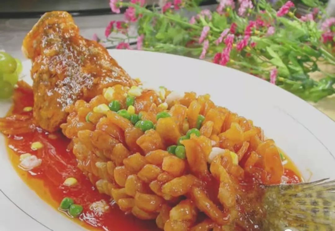 苏州松鼠桂鱼传说,松鹤楼松鼠桂鱼