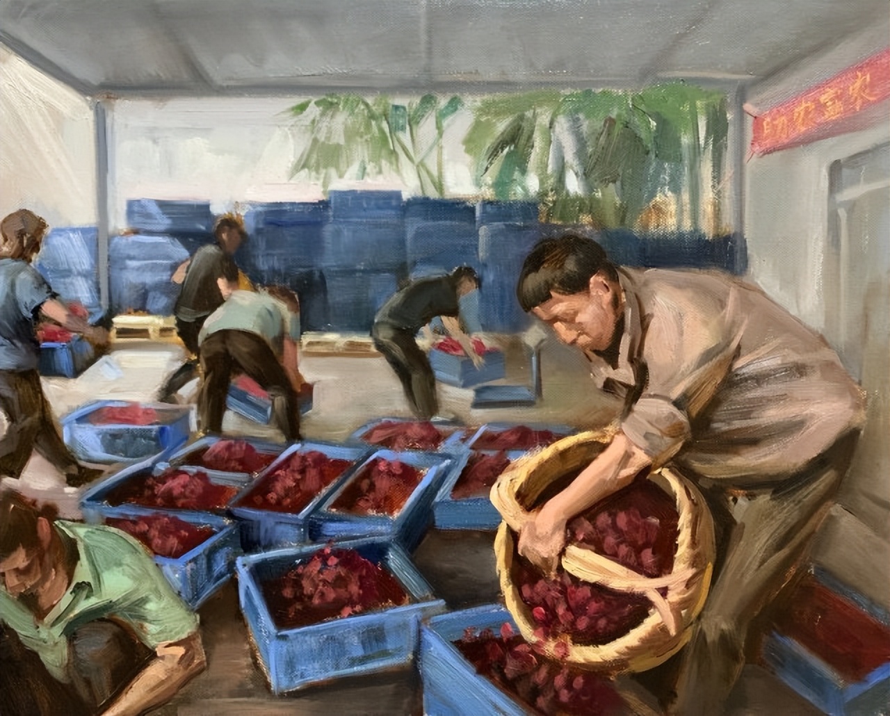 助力乡村文化振兴绘画采风活动,助力乡村振兴书画家