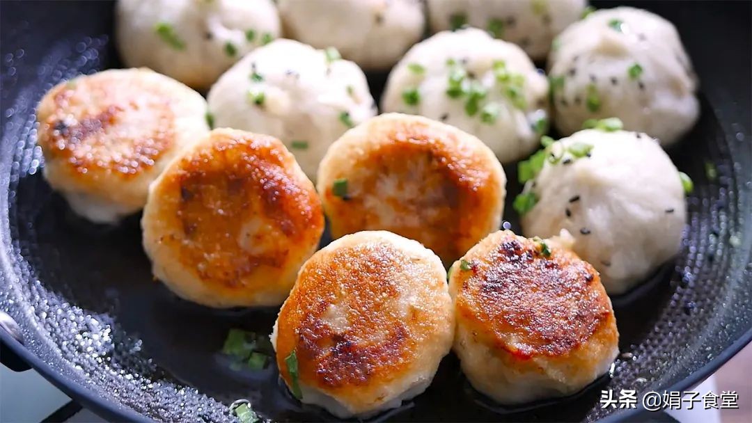 不揉面不擀皮就能做的美味水煎包,水煎包怎么做才能外酥里嫩