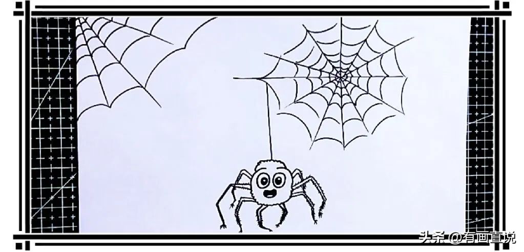 万圣节儿童画简单漂亮五年级,万圣节画儿童创意画