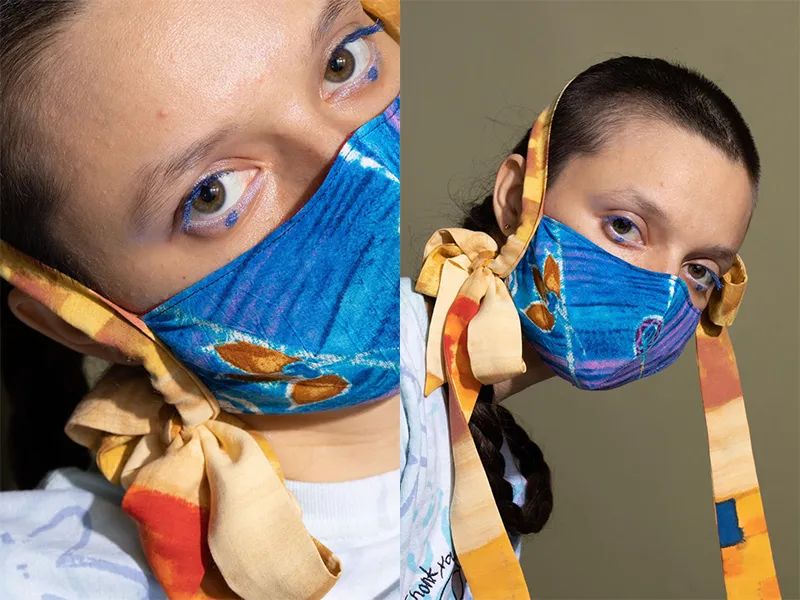 废弃口罩设计,废弃口罩改造成品高颜值