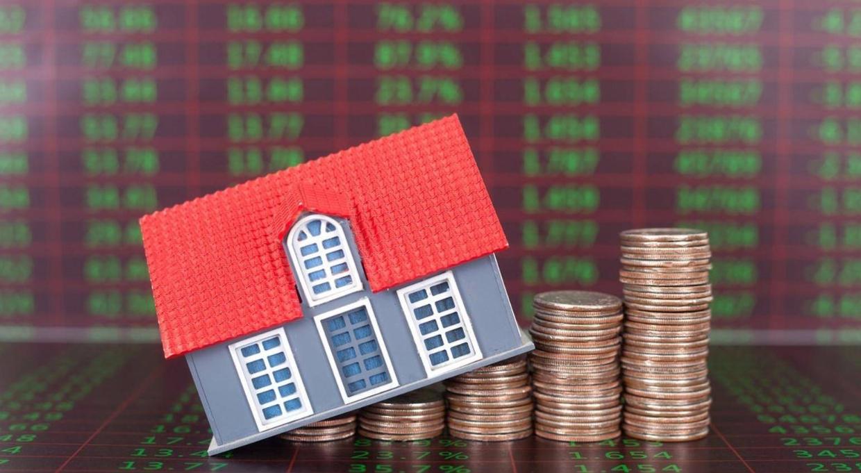 银行给房地产输血的图,银行注资房地产