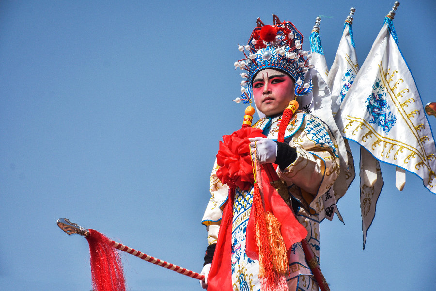 社火高跷过大年,非遗高跷过大年