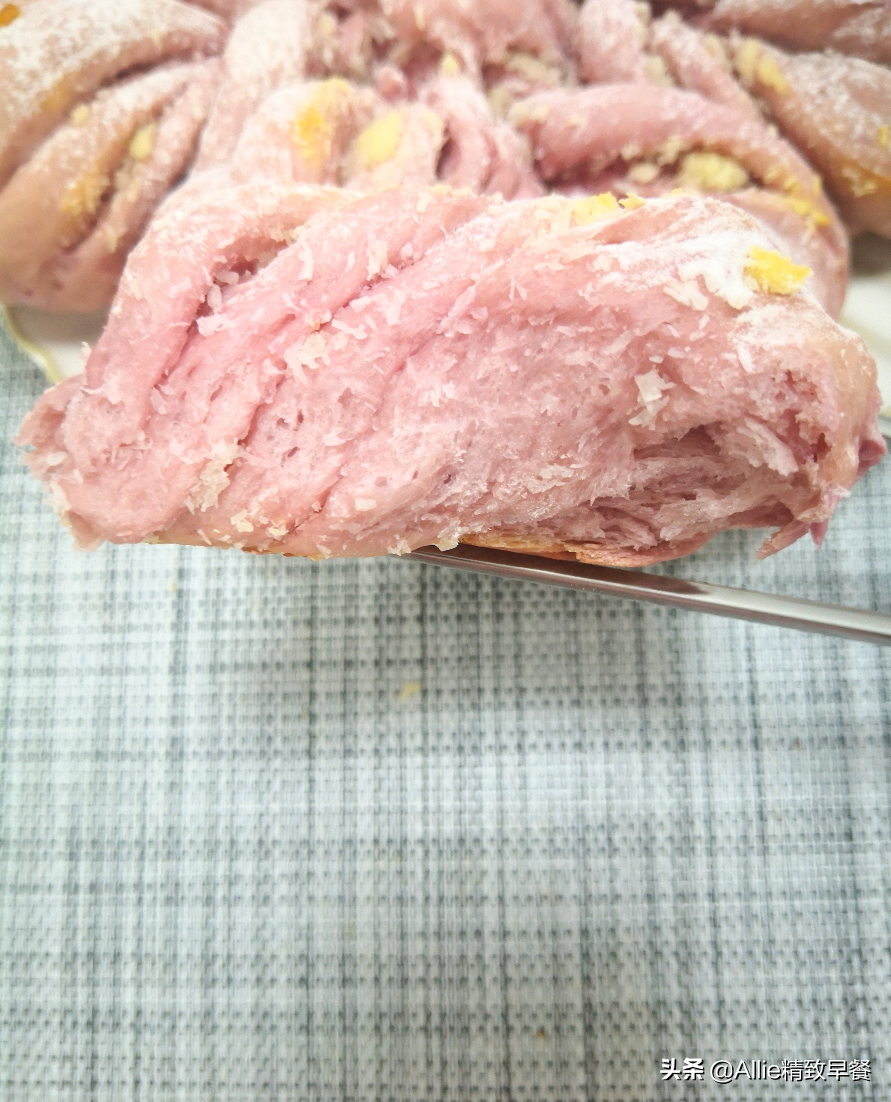 紫薯菜最简单的做法,用紫薯做扇贝花样怎么做