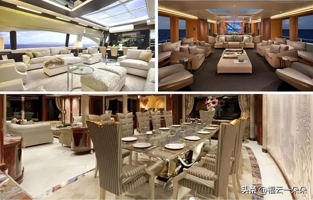 最贵豪华黄金游艇,世界上最火的金游艇