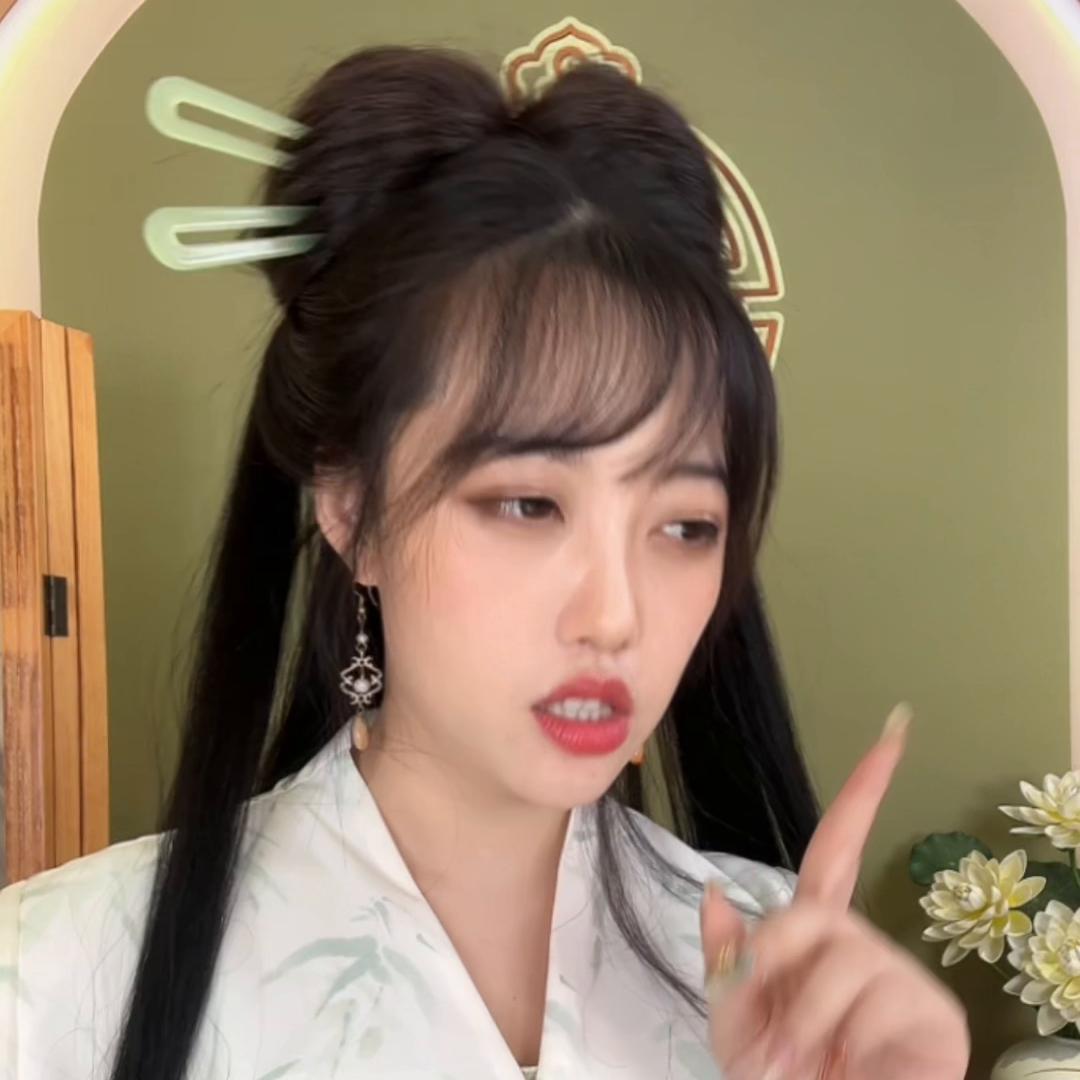 头发少还不想戴假发,头发少了买个假发