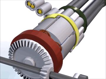 加特林机枪装弹有数量限制吗,可抛壳软弹加特林机枪