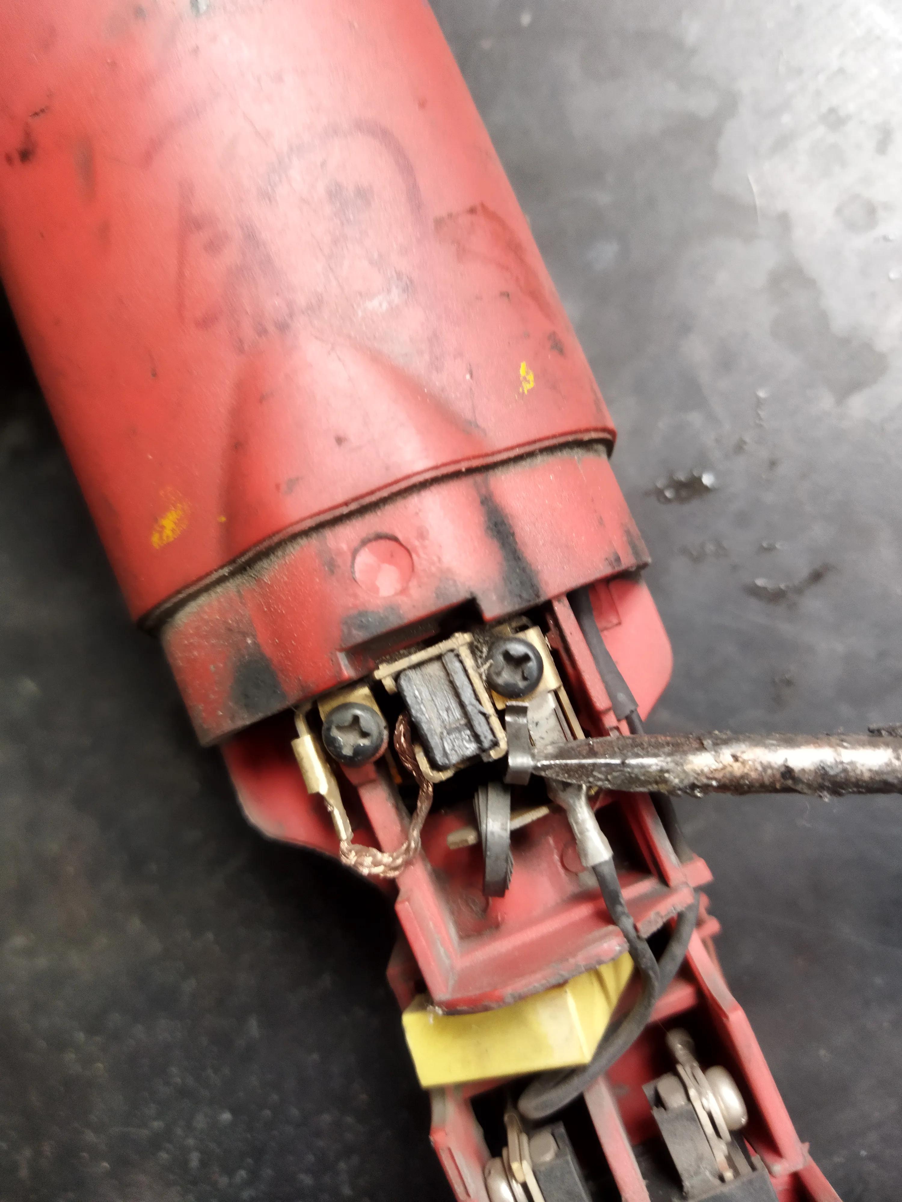 锐奇角磨机改装调速,角向磨光机更换碳刷