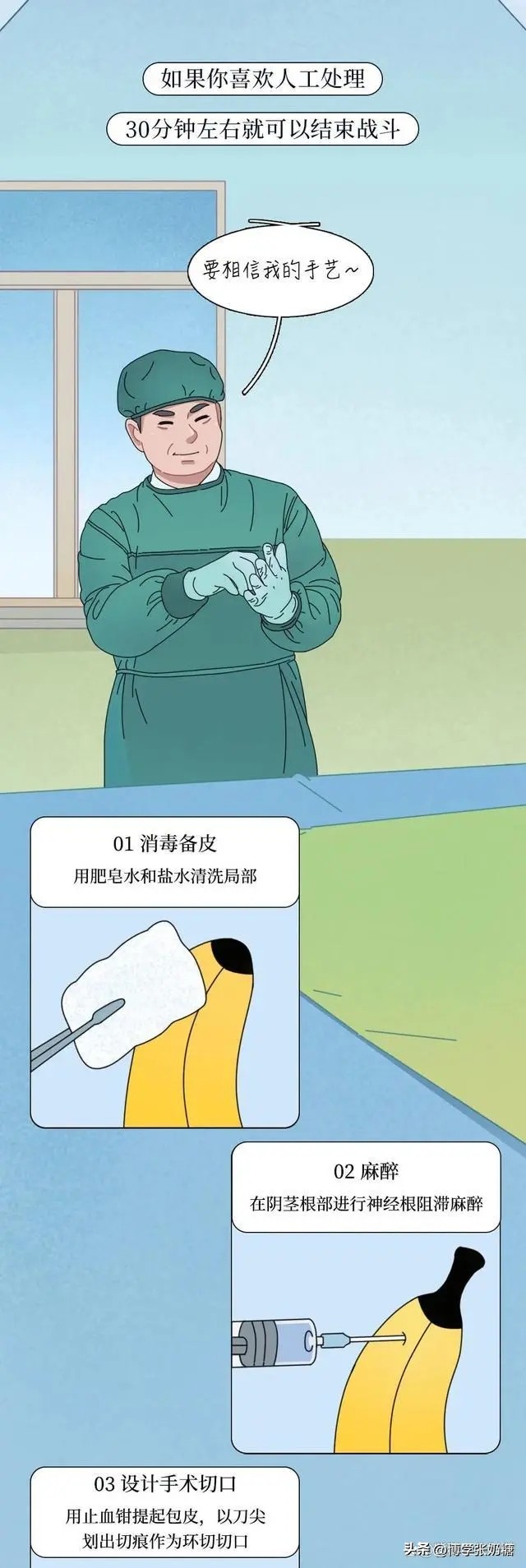 包皮手术后每一天的变化,做完包皮手术有什么感想