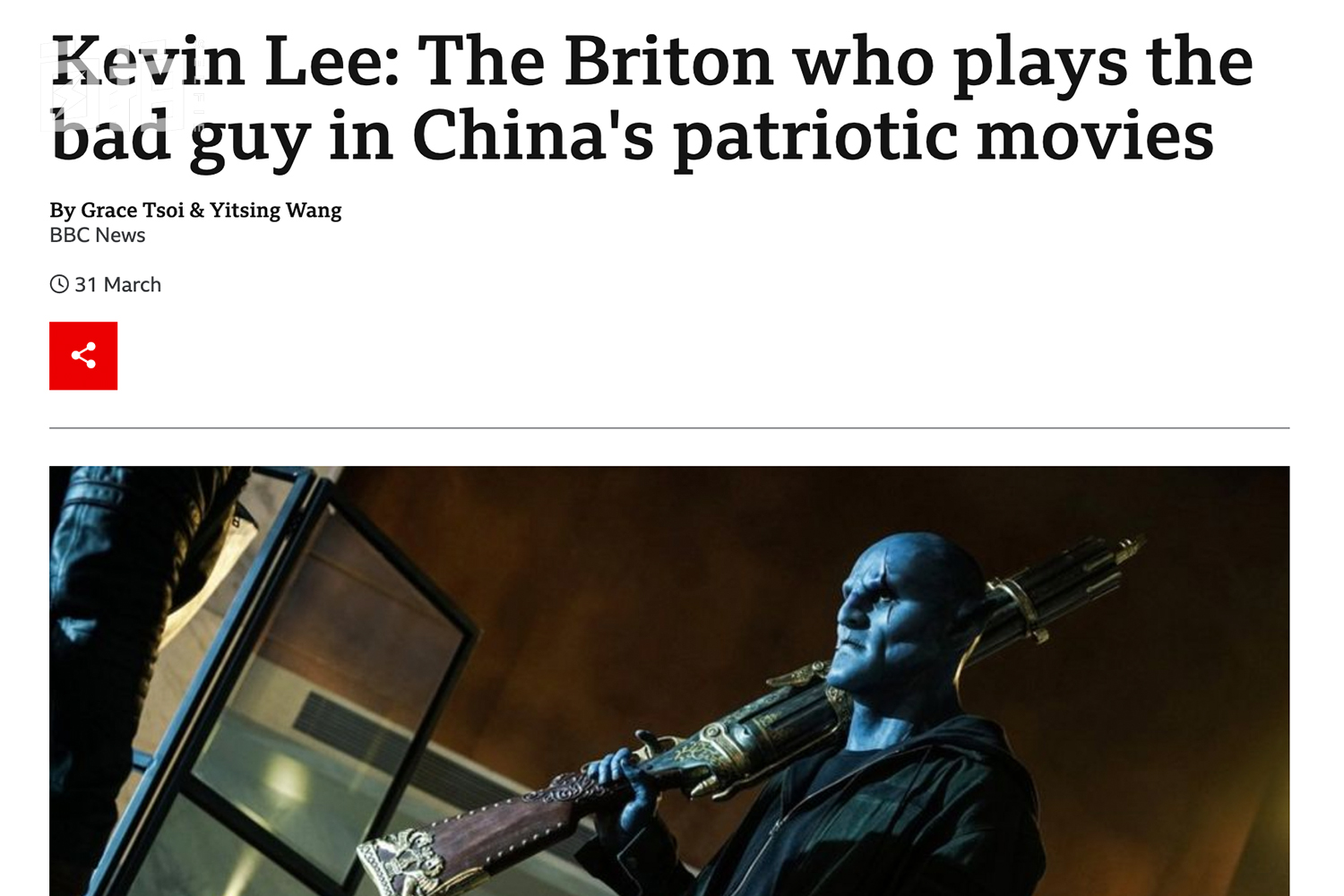 我,英国人,20年前来东北学功夫,偶遇吴京后,实现了演员梦