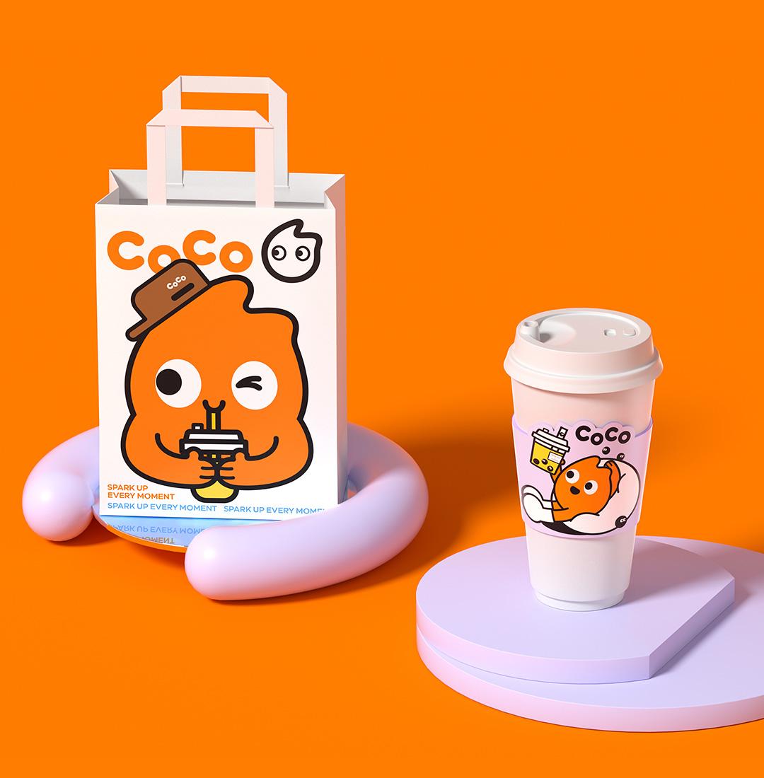 coco奶茶的logo是不是换了,coco都可茶饮文化创意品牌