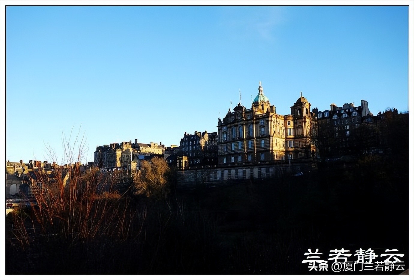 英国苏格兰爱丁堡小镇,爱丁堡是英国最浪漫的城市