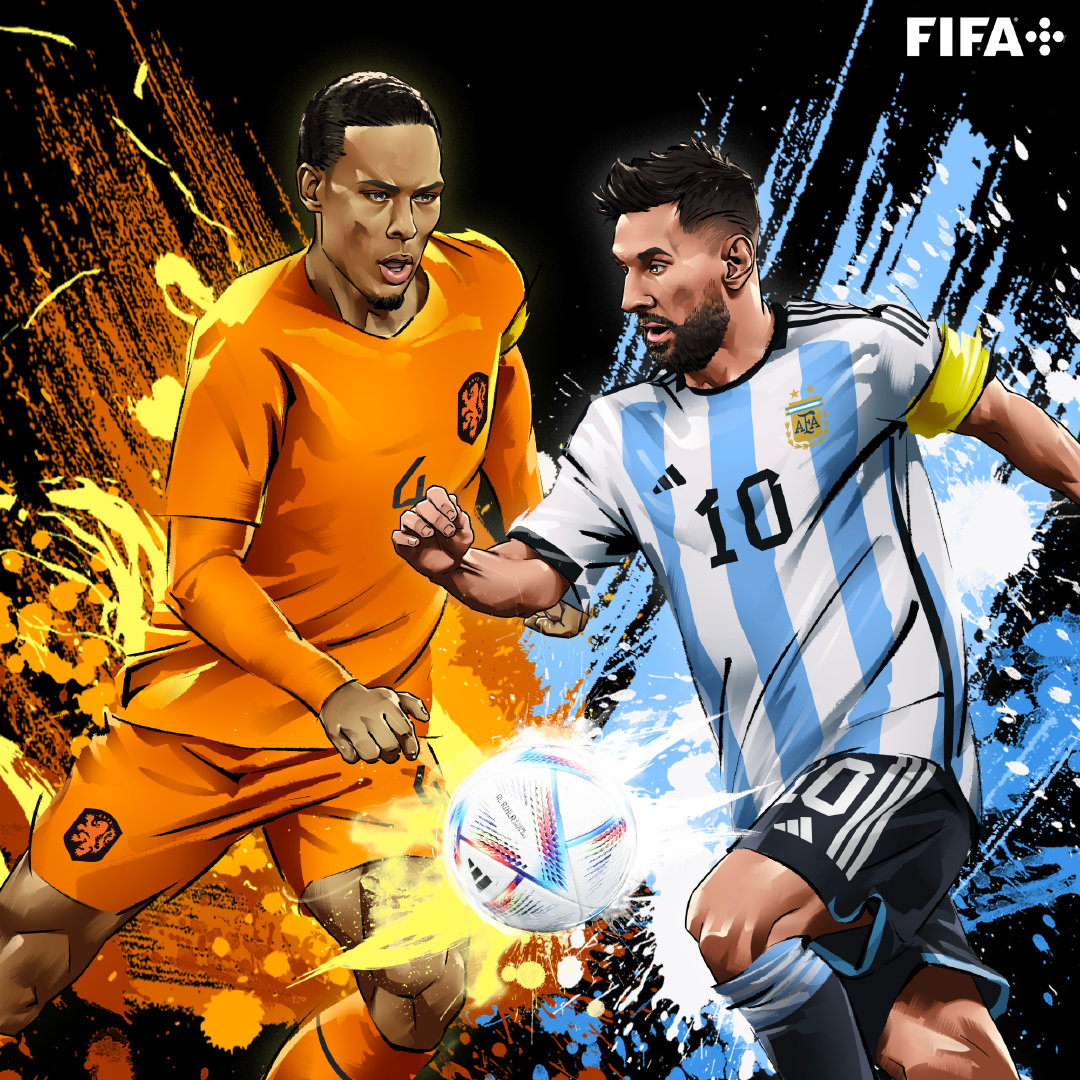 郁金香vs潘帕斯雄鹰,荷兰范戴克梅西